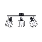Plafon BELUCI 3 czarny SL.1116 Sollux Lighting