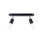 Plafon FORNES 2 czarny SL.1121 Sollux Lighting