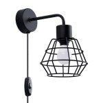 Kinkiet SUBA czarny SL.1164 Sollux Lighting
