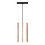 Lampa wisząca PASTELO 3L drewno SL.1267 Sollux Lighting