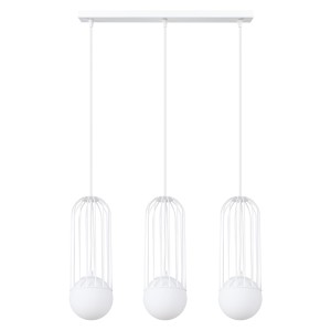 Lampa wisząca BRINA 3L biała SL.1333 Sollux Lighting