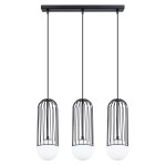 Lampa wisząca BRINA 3L czarna SL.1334 Sollux Lighting