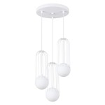 Lampa wisząca BRINA 3P biała SL.1335 Sollux Lighting
