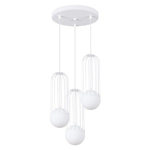 Lampa wisząca BRINA 3P biała SL.1335 Sollux Lighting