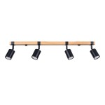 Plafon FAGER 4L czarny SL.1346 Sollux Lighting