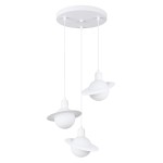 Lampa wisząca HYPERION 3P biały SL.1357 Sollux Lighting
