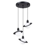 Lampa wisząca HYPERION 3P czarny SL.1359 Sollux Lighting