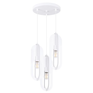 Lampa wisząca NICUS 3P biała SL.1361 Sollux Lighting