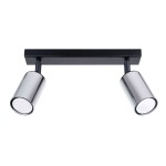 Plafon WINX 2 czarny/chrom SL.1367 Sollux Lighting