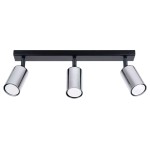 Plafon WINX 3 czarny/chrom SL.1368 Sollux Lighting