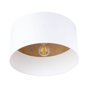 Plafon TELESTO biały/jasny brąz SL.1393 Sollux Lighting