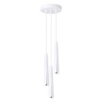Lampa wisząca PRYSM 3P biała SL.1398 Sollux Lighting