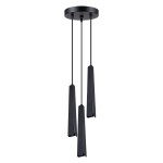 Lampa wisząca PRYSM 3P czarna SL.1401 Sollux Lighting