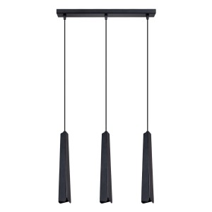 Lampa wisząca PRYSM 3L czarna SL.1402 Sollux Lighting