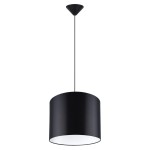 Lampa wisząca NOVA 30 czarna SL.1405 Sollux Lighting
