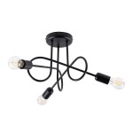Plafon LOOP 3 czarny SL.1434 Sollux Lighting
