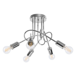Plafon LOOP 5 chrom SL.1441 Sollux Lighting