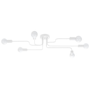 Plafon VECTOR 6 biały SL.1443 Sollux Lighting