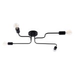 Plafon VECTOR 4 czarny SL.1446 Sollux Lighting