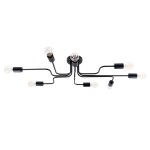 Plafon VECTOR 8 czarny SL.1448 Sollux Lighting