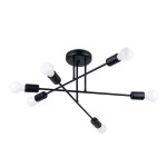 Żyrandol NORAH 6R czarny SL.1453 Sollux Lighting