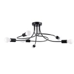Żyrandol LEVAR 6 czarny SL.1456 Sollux Lighting