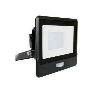 Naświetlacz LED z czujnikiem ruchu 30W 2340lm 6500K Dioda SAMSUNG IP65 Czarny 5 Lat Gwarancji 20264 V-TAC