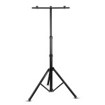 Statyw podwójny do naświetlaczy LED Czarny 9546 V-TAC