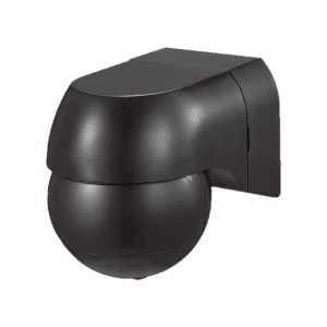 Czujnik ruchu 180st. ścienny czarny FULL-BLACK 23678 V-TAC