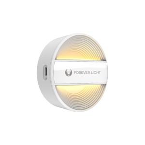 Lampka nocna okrągła LED PURE FLC-20 ALMA PIR biała 500mAh Forever Light