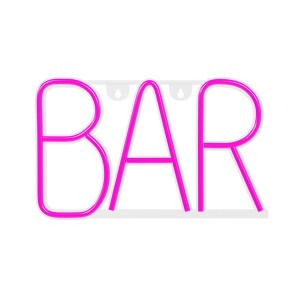 Neon LED BAR róż Bat + USB FLNE24 Forever Light