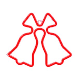 Neon LED CHRISTMAS DZWONKI czerwone FLNE17 Forever Light