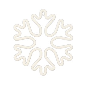 Neon LED CHRISTMAS PŁATEK ŚNIEGU biały FLNE20 Forever Light