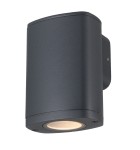 ZEVI EL 1GU10 G oprawa elewacyjna szara 38881 Kanlux