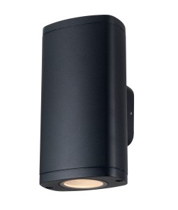 ZEVI EL 2GU10 B oprawa elewacyjna czarna 38882 Kanlux