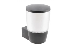 Oprawa ogrodowa TORO-AU, E27, MAX.15W, AC220-240V, IP54, kinkiet prosty górny, czarny GTV