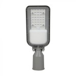 Oprawa Uliczna LED 30W 4050lm 4000K IP65 Szara 5 Lat Gwarancji Regulowany uchwyt 23831 V-TAC