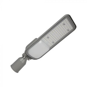 Oprawa Uliczna LED 100W 13500lm 4000K IP65 Szara 5 Lat Gwarancji Regulowany uchwyt 23833 V-TAC