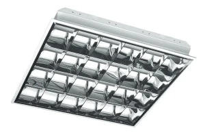 G-TECH Oprawa RASTRO, 4x60 T8-J LED, G13, AC220-240V, IP20, wpuszczana, biała GTV
