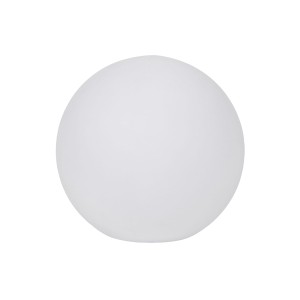 Oprawa ogrodowa dogruntowa STONO 40 MLK E27 max 20W kula 40cm PE/ABS IP65 przewód z wtyczką 3m z kolcem do gruntu kolor biały 45932 Kanlux