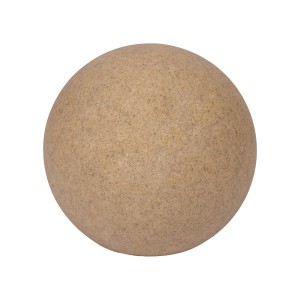 Oprawa ogrodowa dogruntowa STONO 50 TRK E27 max 20W kula 50cm PE/ABS IP65 przewód z wtyczką 3m z kolcem do gruntu kolor terakota 45937 Kanlux