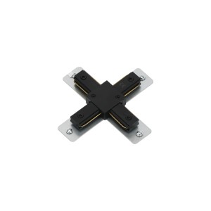 Łącznik krzyżowy TEAR 1F CON X B czarny do szynoprzewodów 1-fazowych 45904 Kanlux