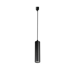 Lampa szynowa wisząca ATL 1F PEND22 GU10 B czarna GU10 do systemu TEAR 1F 45916 Kanlux