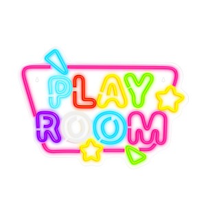 Neon PLEXI LED PLAYROOM multikolor USB RTV200103 Forever Light