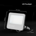 Naświetlacz LED 30W 5550lm 4000K Dioda SAMSUNG 185LM/W IP65 Czarny 5 Lat Gwarancji 9891-5 V-TAC