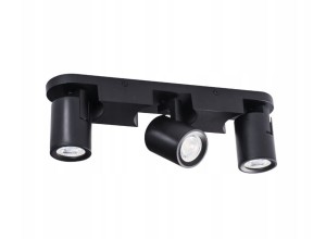 LAURIN EL-3L B oprawa ścienno-sufitowa czarna 29125 Kanlux