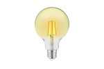 Żarówka LED E27 G95 filament Vintage 4W 400lm biała ciepła 360st. GTV