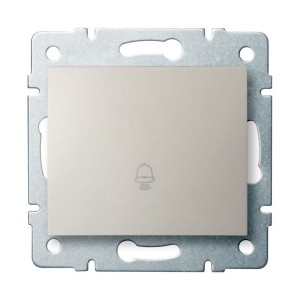 LOGI 02-1030-103 kremowy łącznik zwierny dzwonek 25131 Kanlux