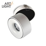 LED OSLO 10W oprawa do wbudowania biała KQOO10W KOBI