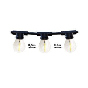 MIMOSA 10M 20XE27 girlanda KTMA10M20G KOBI